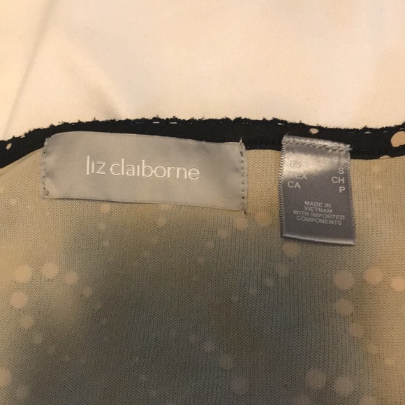 Liz Claiborne butterfly sleeve top - Picture 5 of 10